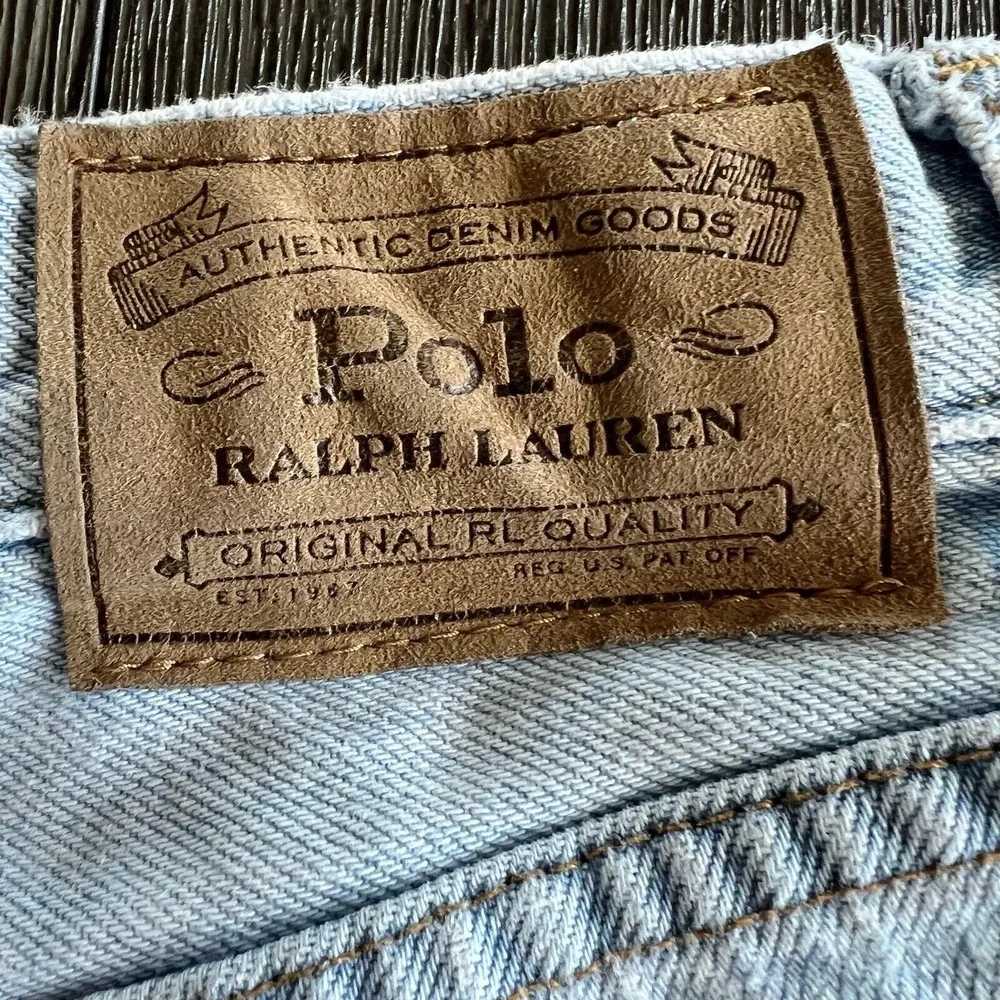 Polo Ralph Lauren Kids Denim Shorts American Flag RL-6 Light Wash Size‎ 6 Street